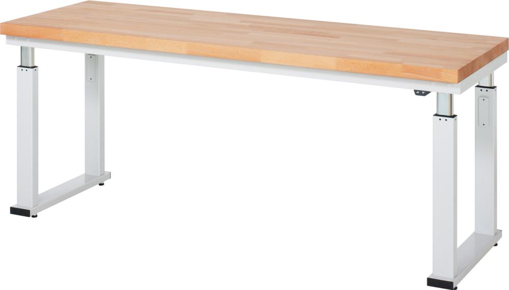 Produktbild Rau Werkbank adlatus 300 Buche Massivplatte 2000x700x740-1140mm