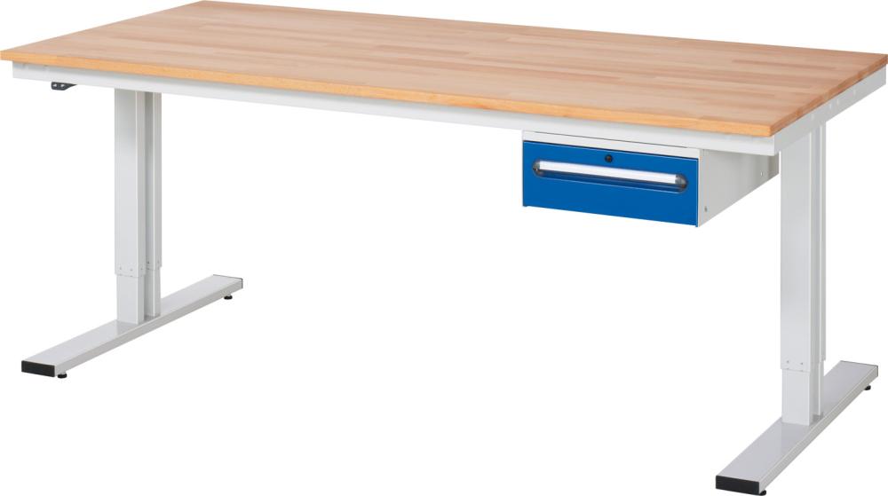 Produktbild Rau Unterbau Container für Werktische Serie adlatus 300 1 Schublade 425x600x175mm bild 2