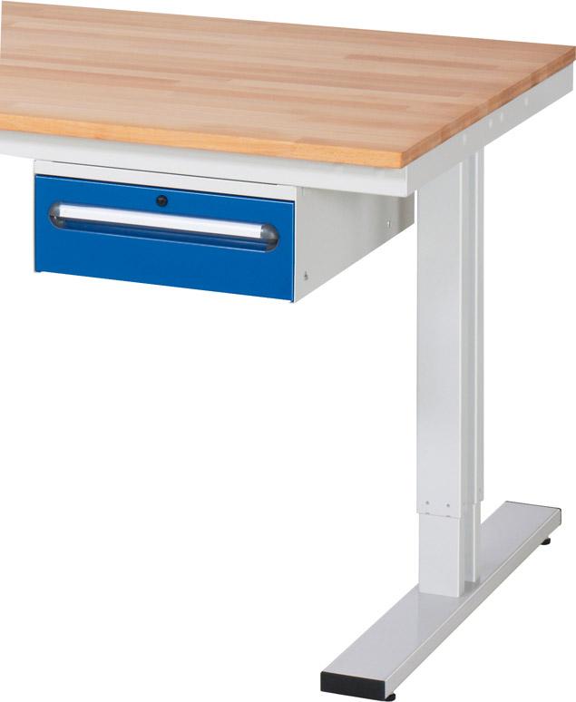 Produktbild Rau Unterbau Container für Werktische Serie adlatus 300 1 Schublade 425x600x175mm