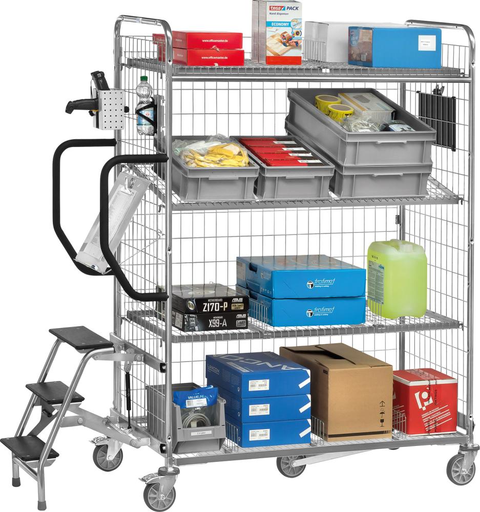 Produktbild FETRA Kommissionierwagen Ladefläche 1.250 x 610 bild 2