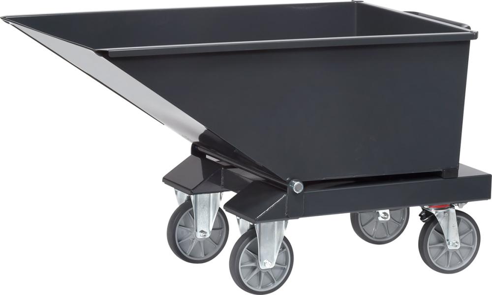 Produktbild FETRA Muldenkipper 250 Liter in grau bild 1