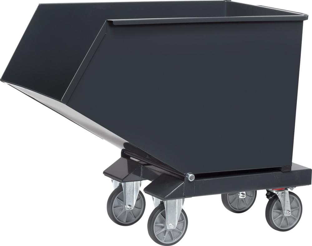 Produktbild FETRA Muldenkipper 450 Liter in grau