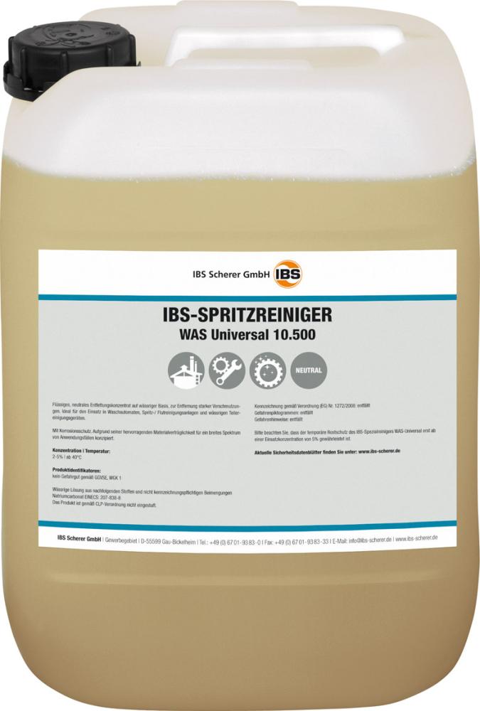 Produktbild IBS Scherer Spritzreiniger WAS 10.500 20L Kanister bild 1