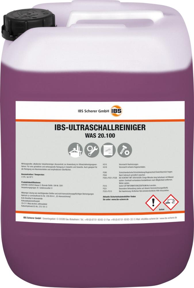 Produktbild IBS Scherer Ultraschallreiniger WAS 20.100 200L Fass