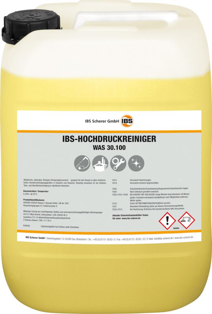 Produktbild IBS Scherer Hochdruckreinigungsmittel Reiniger WAS 30.100 200L Fass
