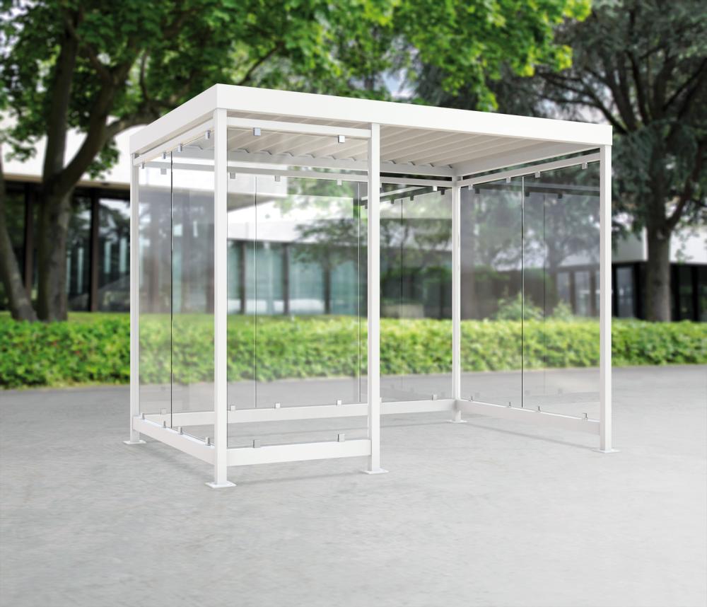 Produktbild Wsm Raucherunterstand Köln K 3 c/b