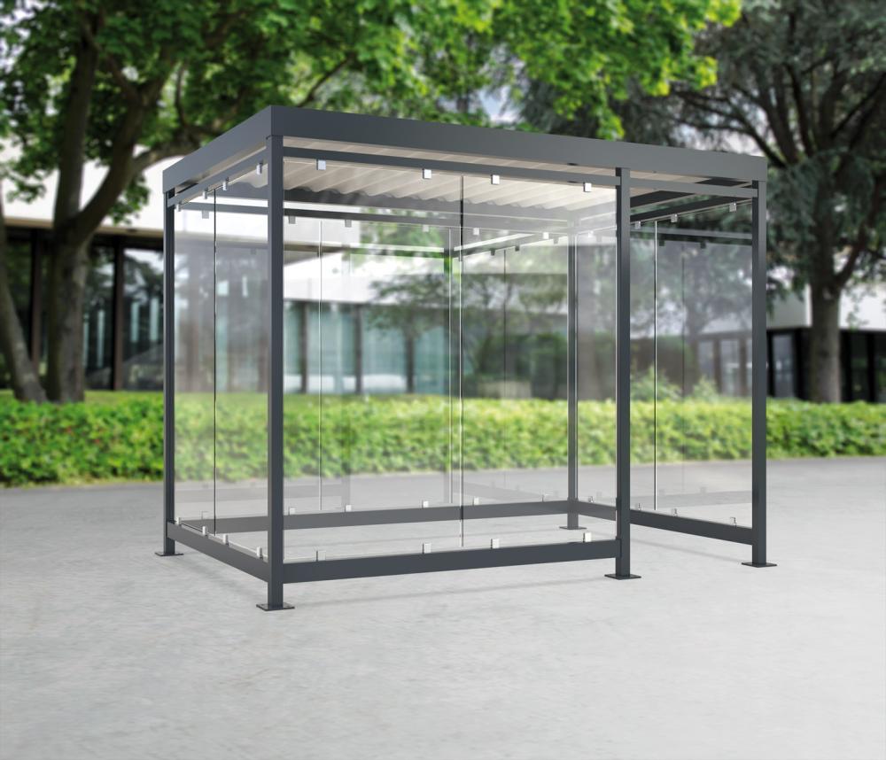 Produktbild Wsm Raucherunterstand Köln K 3 d/b