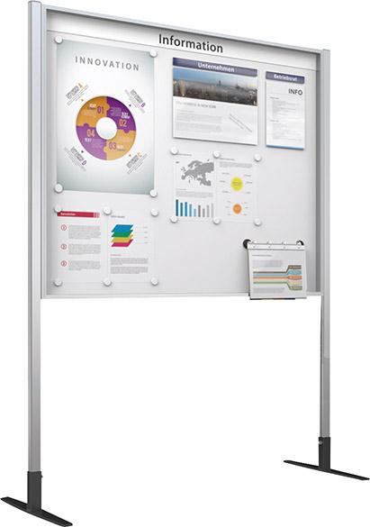 Produktbild Wsm Ständeranlage mit flachem Fuß 40 x 40 x 1960 mm
