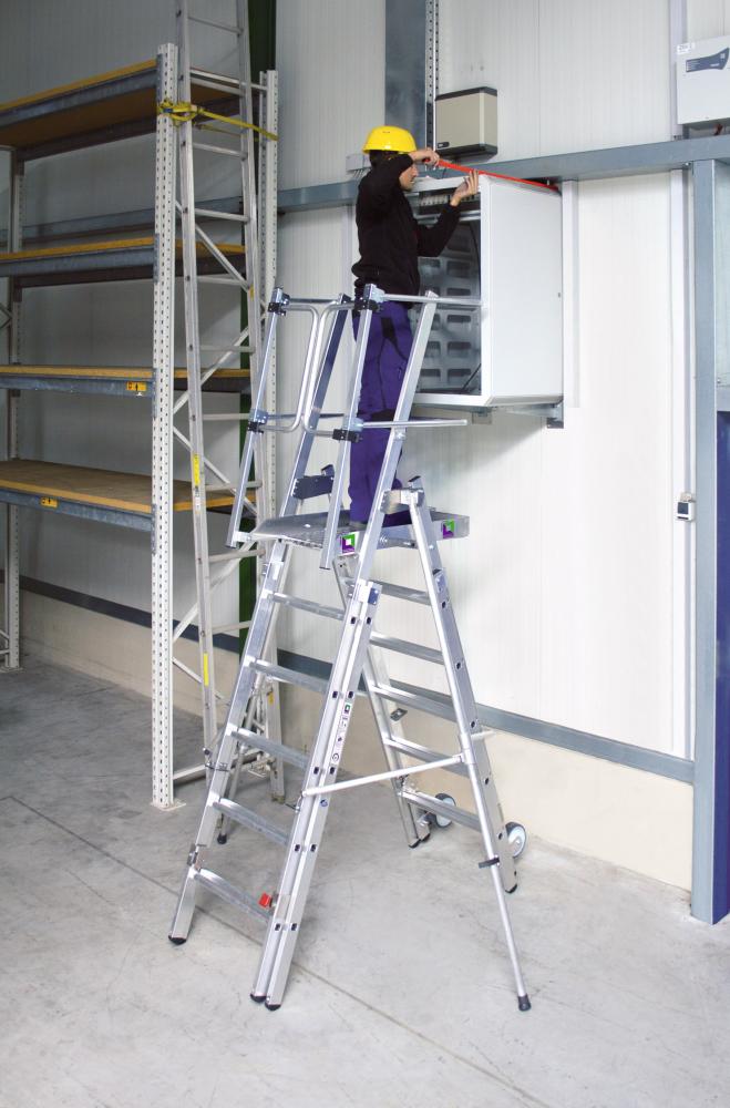 Produktbild Günzburger Plattformleiter FlexxStep 6 plus 3 bild 2