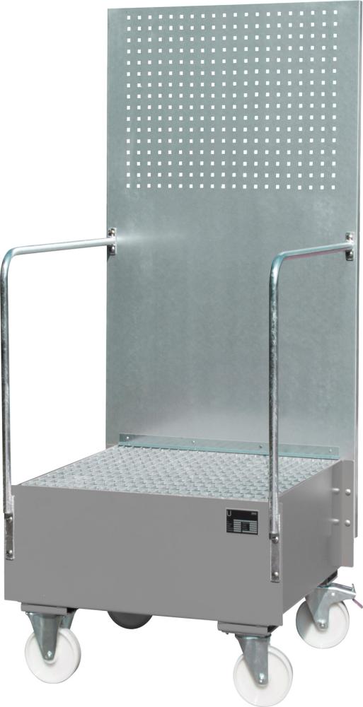 Produktbild Bauer Auffangwanne mit Lochplatte LPW 200-1 lackiert RAL 7005 bild 1