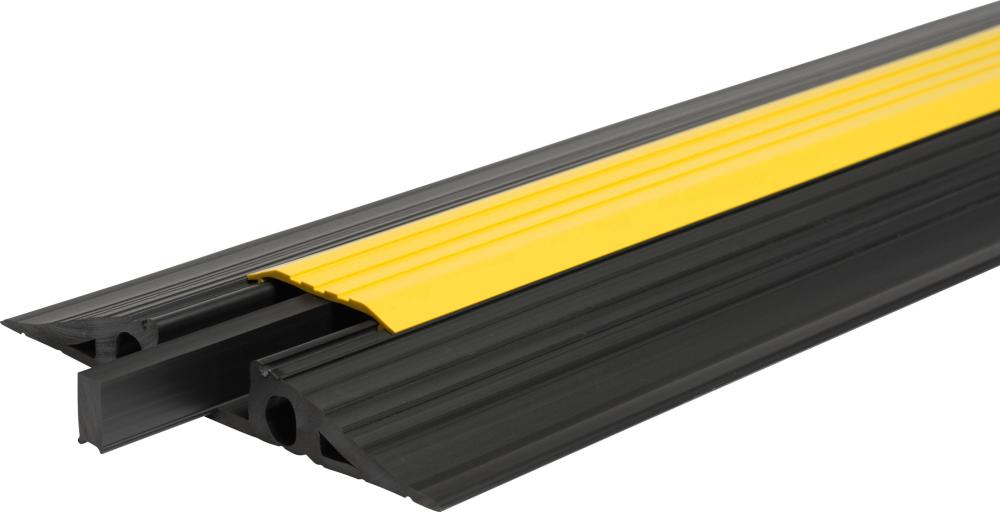 Produktbild EHA Kabelbrücke schwarz gelb 350 mm 1 x 1 Meter