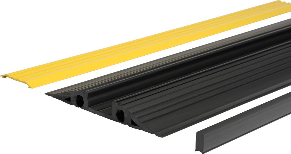 Produktbild EHA Kabelbrücke schwarz gelb 350 mm 1 m bild 3