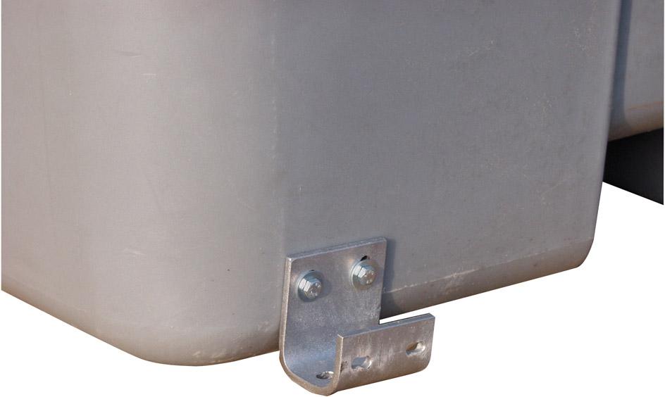 Produktbild CEMO Pritschenbefestigung zu Fahrzeugbox 750 L