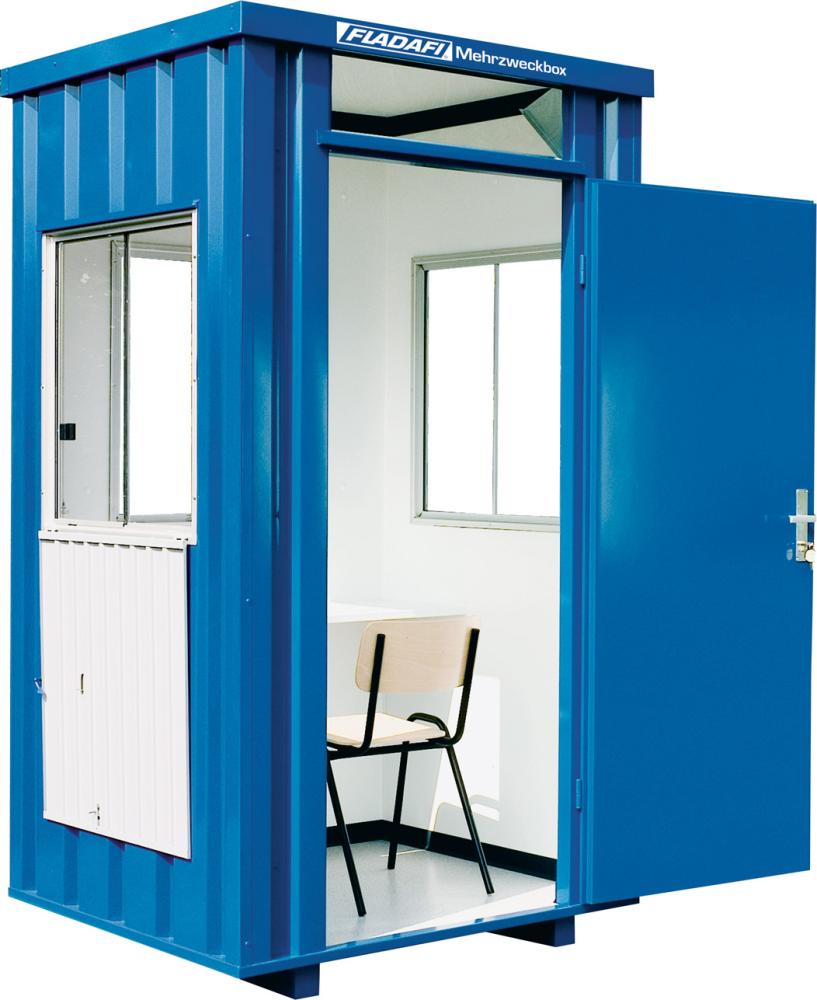 Produktbild Säbu Mehrzweckbox mit Leichtmetall Schiebefenstür und Einrichtung bild 2