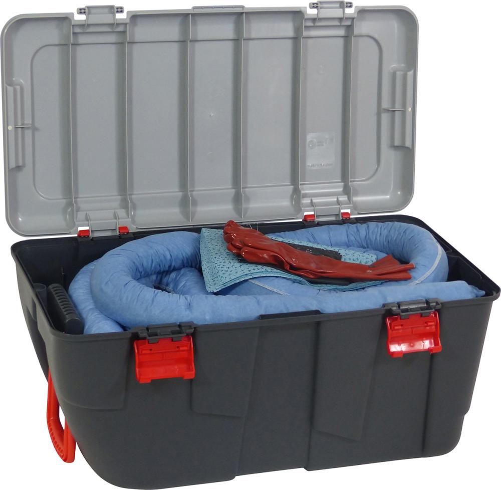 Produktbild Schoeller Notfallset fahrbar 75 Liter 80x38x43 cm für Öl bild 2