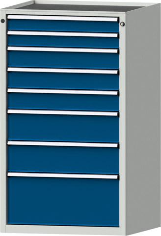 Produktbild Anke Schubladenschrank Modell 4004 600x600mm mit 8 Schubladen