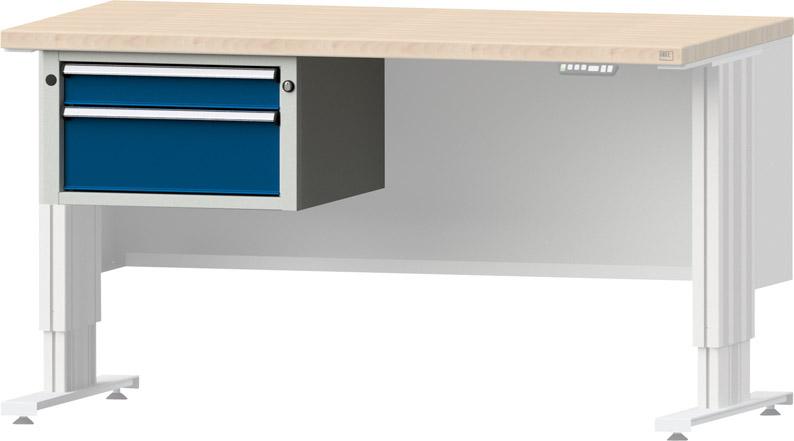 Produktbild Anke Unterbauschrank für Arbeitstisch Modell 903 V 2 Schubladen bild 2