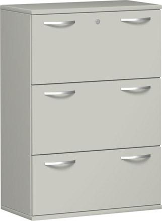 Produktbild Geramöbel Registraturschrank Pro N-10HR308-LL Lichtgrau