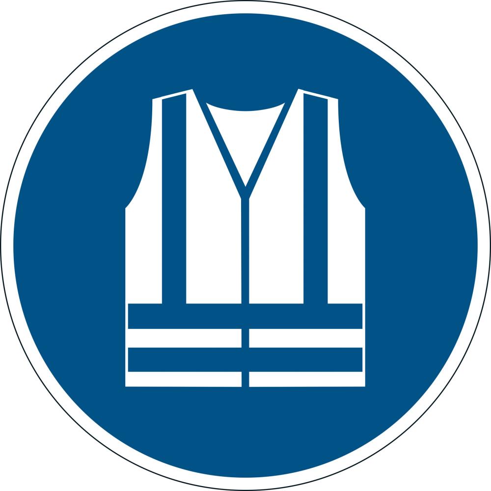 Produktbild Symbol Warnweste benutzen