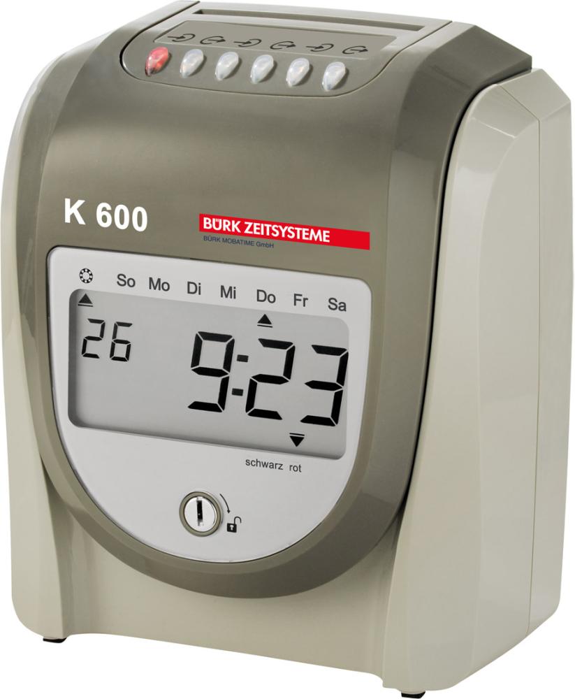 Produktbild Bürk Mobatime Zeiterfassungsgerät K 600