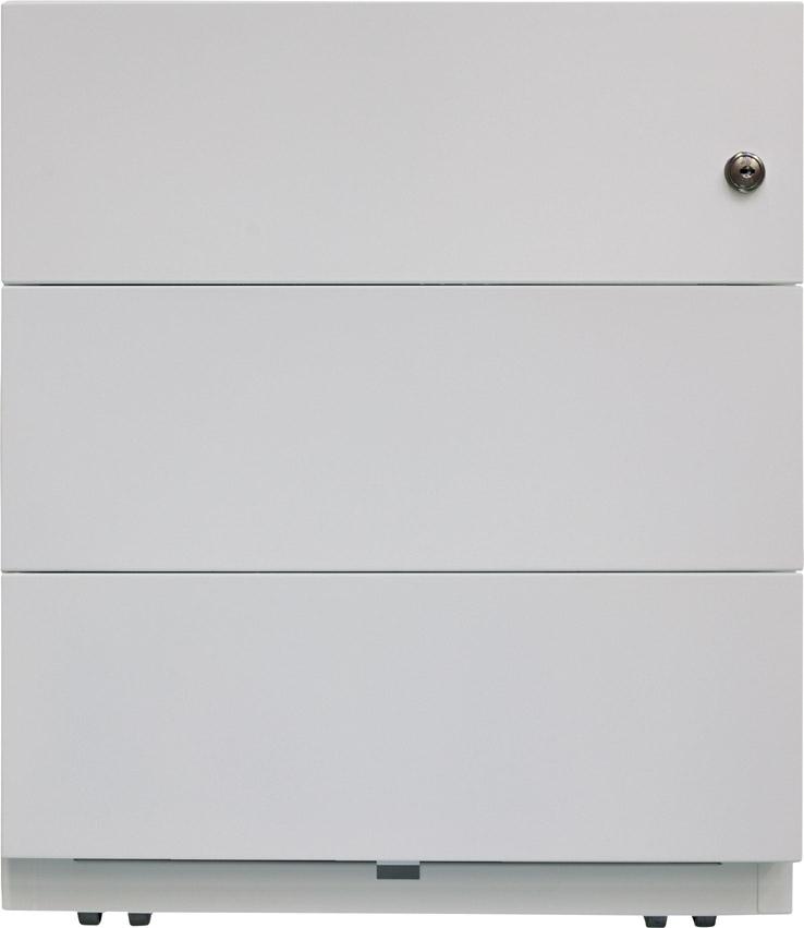 Produktbild Bisley Rollcontainer Note 495x420x565 mm lichtgrau