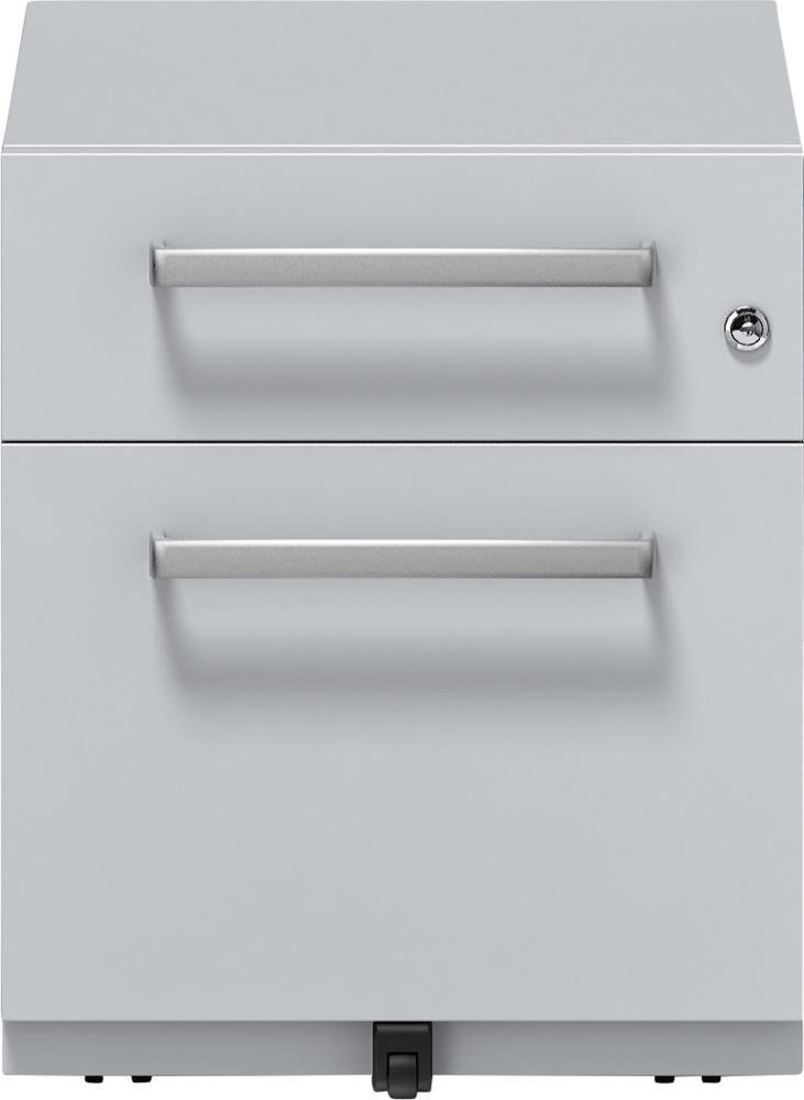 Produktbild Bisley Rollcontainer Note 495x420x565 mm lichtgrau