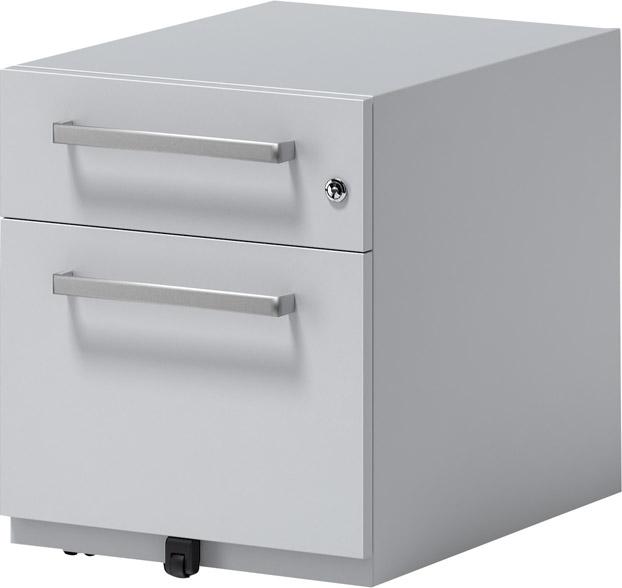 Produktbild Bisley Rollcontainer Note 495x420x775 mm lichtgrau bild 6