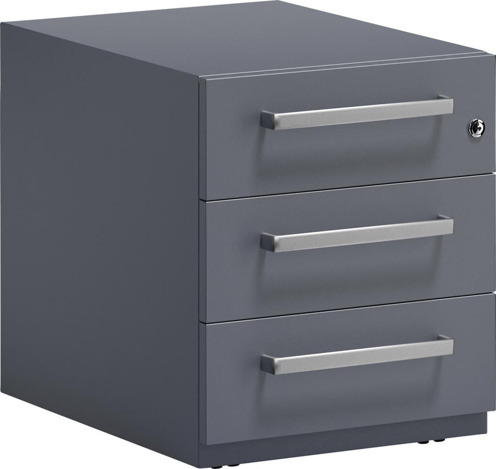 Produktbild Bisley Rollcontainer Note 495x420x565 mm anthrazitgrau bild 3