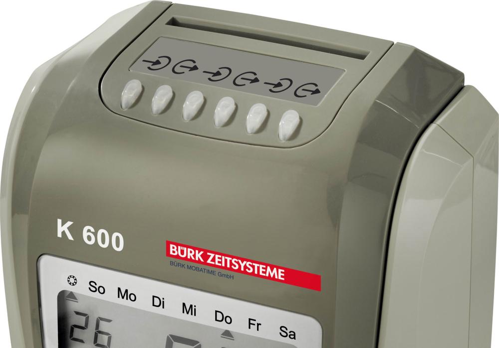 Produktbild Bürk Mobatime Zeiterfassungsgerät K 600 bild 2