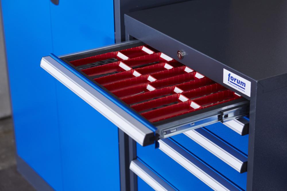 Produktbild Forum Metalleinteilungen FS6 150/175mm 20 Fächer für Schubladen bild 2