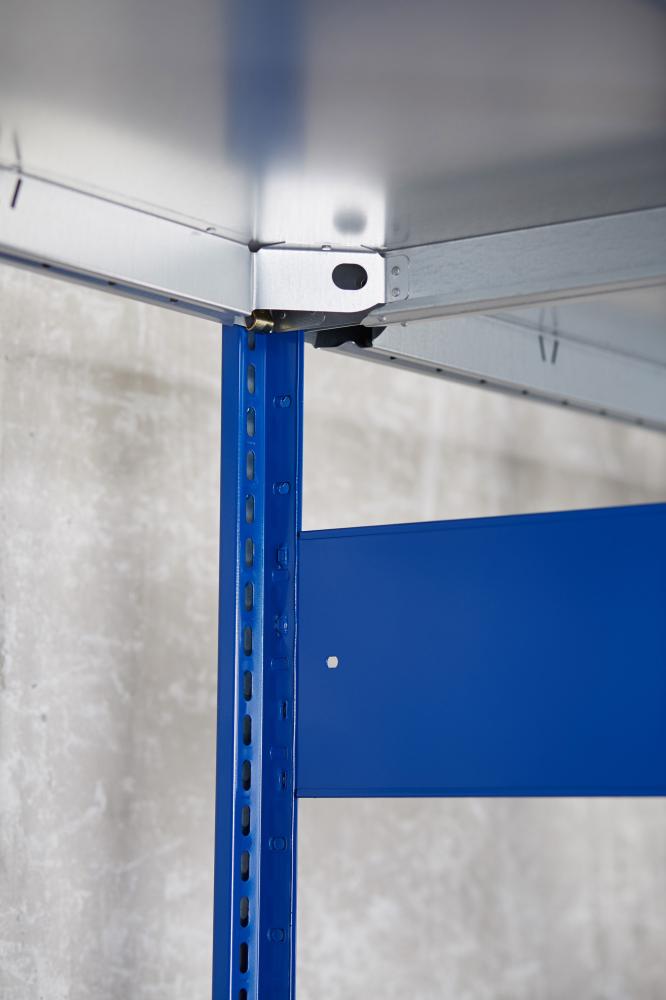Produktbild Steckregal Anbaufeld 2000 x 1000 x 600 mm RAL5010 bild 2
