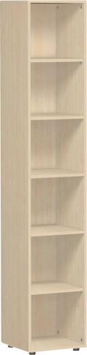 Produktbild Geramöbel Regal Flex 6 OH Ahorn 2160x400x400mm