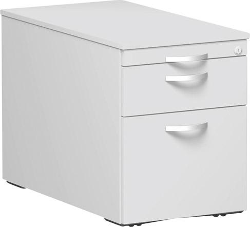 Produktbild Geramöbel Rollcontainer mit Hängeregistratur 430x800x566mm lichtgrau