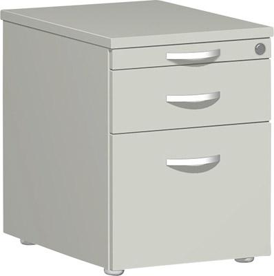 Produktbild Geramöbel Rollcontainer KU mit Hängeregistratur 438x600x565mm Nußbaum