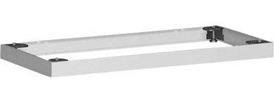 Produktbild Geramöbel Metallsockel für Flügeltürenschränke 800x50 Silber