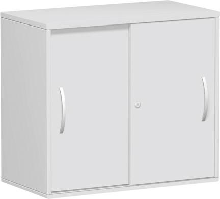 Produktbild Geramöbel Anstell Schiebtürenschrank 800x425x720mm grau