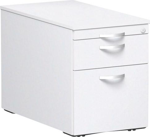 Produktbild Geramöbel Rollcontainer mit Hängeregistratur 430x800x566mm Weiß