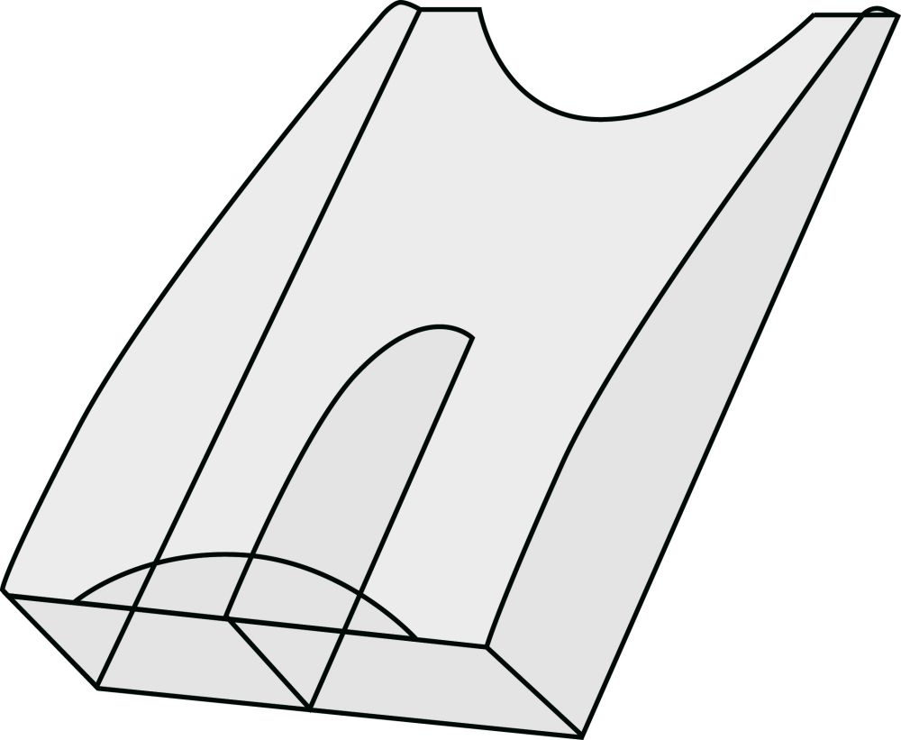Produktbild Kerkmann Fachteiler 2xDIN lang