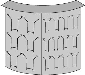 Produktbild Kerkmann Draht- Prospekthalter DIN Lang VE 2 Stk. bild 2