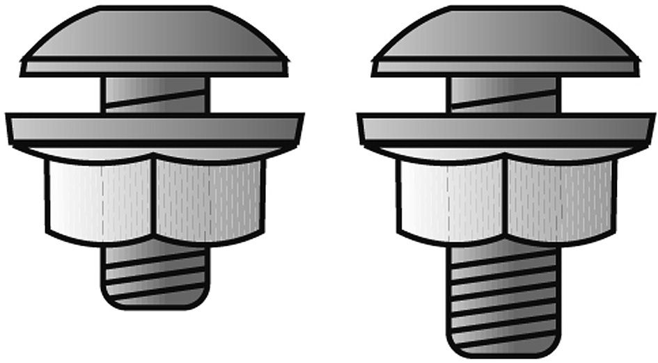 Produktbild SCHULTE Linsenschraube M6x16 VE 50 Stück