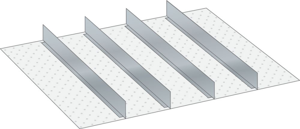 Produktbild LISTA Trennwände FH 100 36x36 E 4 teilig