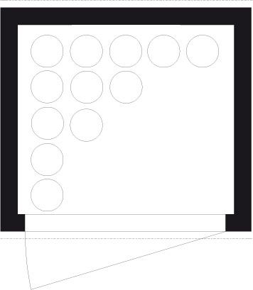 Produktbild Säbu Gasflaschenmagazin 125 m Boden 1420x1490x2250 bild 3