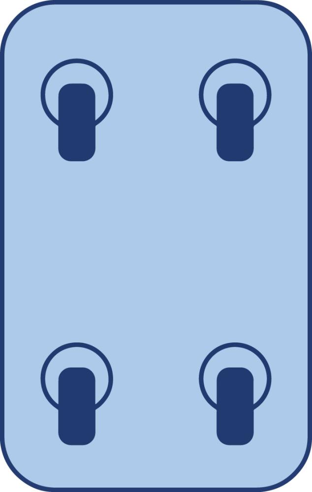 Produktbild Gmöhling Ergo Classic Vario 740 x 510 x 485 bild 2