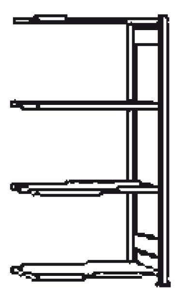 Produktbild Meta Steckregal AF META CLIP V150 200x100x60cm bild 5
