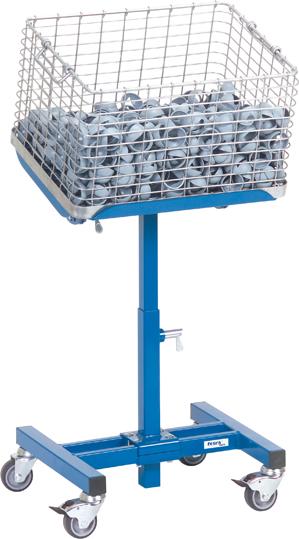 Produktbild FETRA Materialständer 150 kg 750 - 1100 mm Höhe bild 3