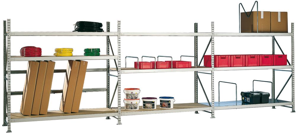 Produktbild Meta Weitspannregal verz. GF 2200x1050x2200 mm Spanp. bild 1