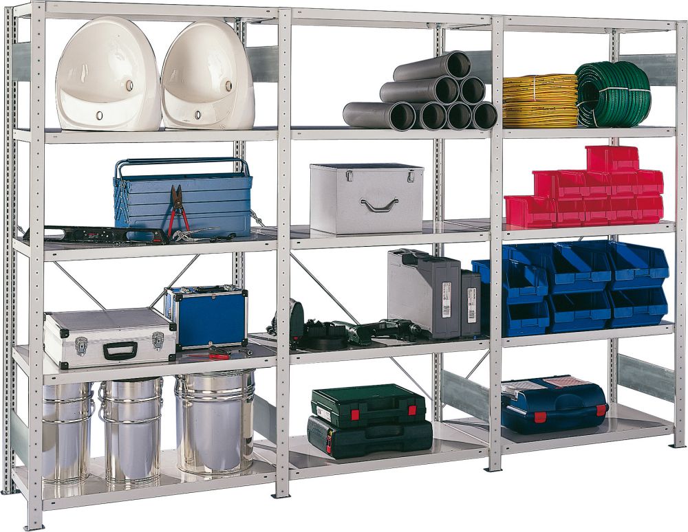 Produktbild Meta Steckregal CLIP230GF 2000x1300x600 mm vzk bild 1