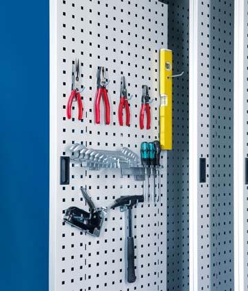 Produktbild LISTA Vertikalauszugschrank m. 4 Ausz.,RAL7035/5012 bild 3