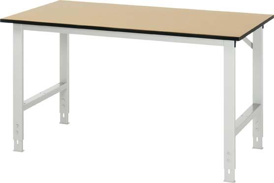 Produktbild RAU Grundtisch 6030,RAL7035 MDF 1500x1000mm bild 1