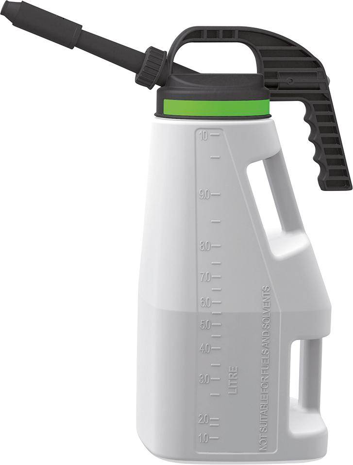 Produktbild Asecos Abfüllkanne PE 10 Liter mit kurzem langem Auslauf